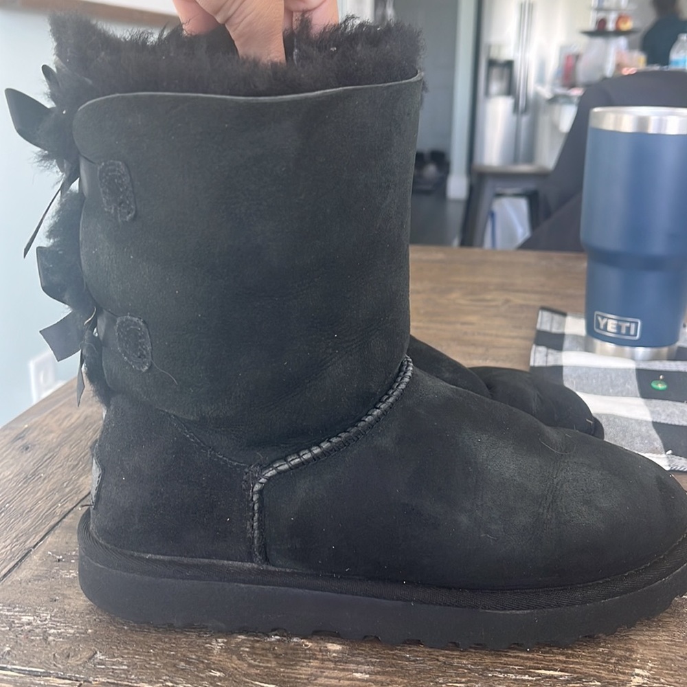 Used Black Uggs - image 2